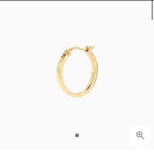 Mejuri Midi Hoops (1 pair)